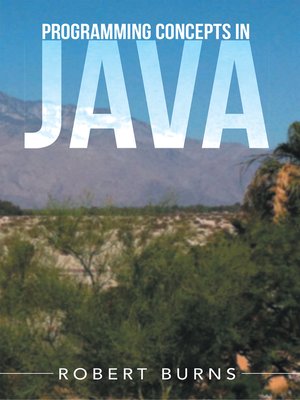 cover image of Programming Concepts in Java